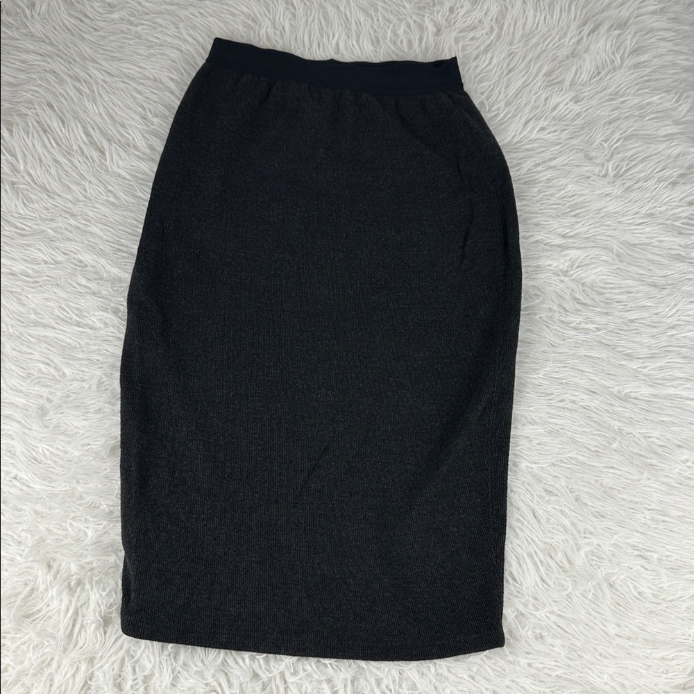 Wilfred Free Grey Knit Pencil Skirt - Picture 6 of 7